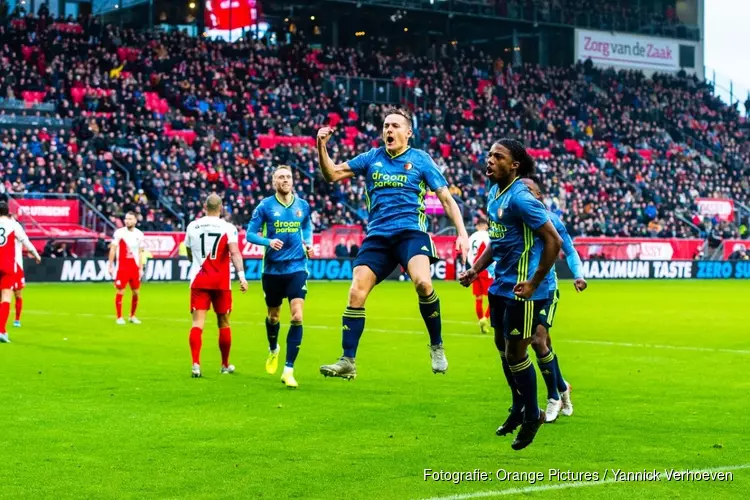 Feyenoord gaat met goed gevoel winterstop in