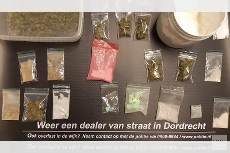 Drugsdealers aangehouden in Dordrecht