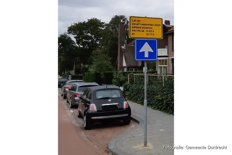 Betaald parkeren Groenedijk e.o. en Nagtegaalplaats e.o. gaat 1 september in