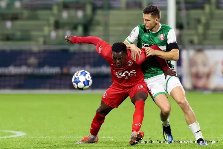 Almere City FC laat ook punten liggen in Dordt