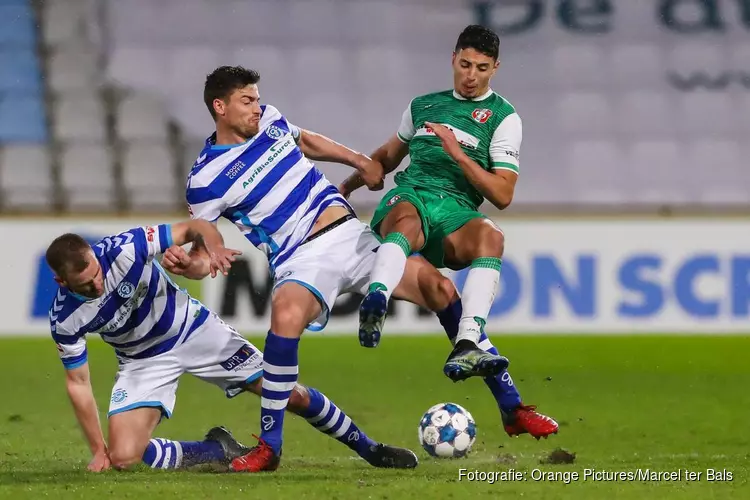 De Graafschap ziet titelkansen vervagen na koude douche van FC Dordrecht