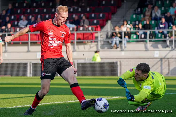 Hekkensluiter FC Dordrecht nipt onderuit tegen Helmond Sport