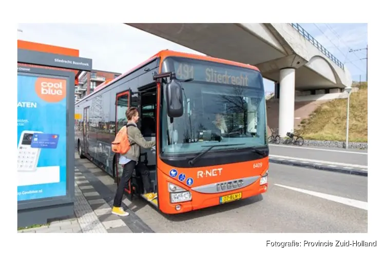 Nieuwe bushaltes in regio Drechtsteden