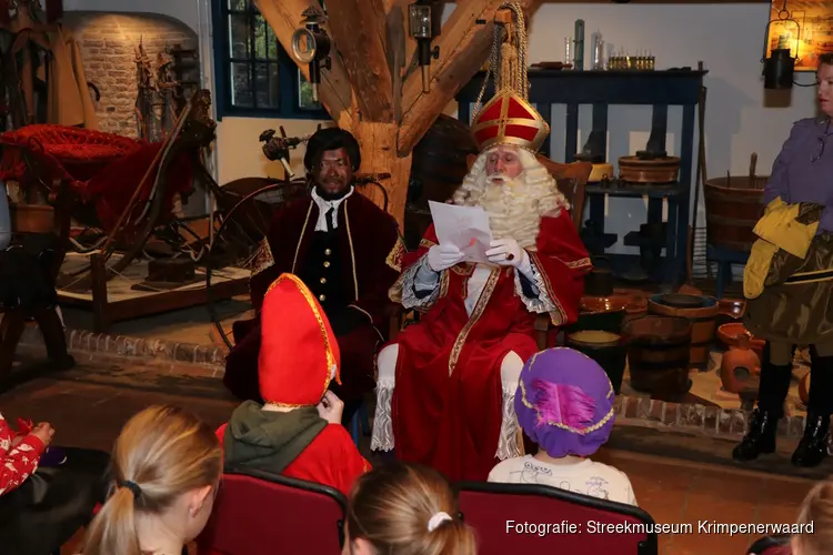 Sinterklaas komt naar het Streekmuseum Krimpenerwaard!